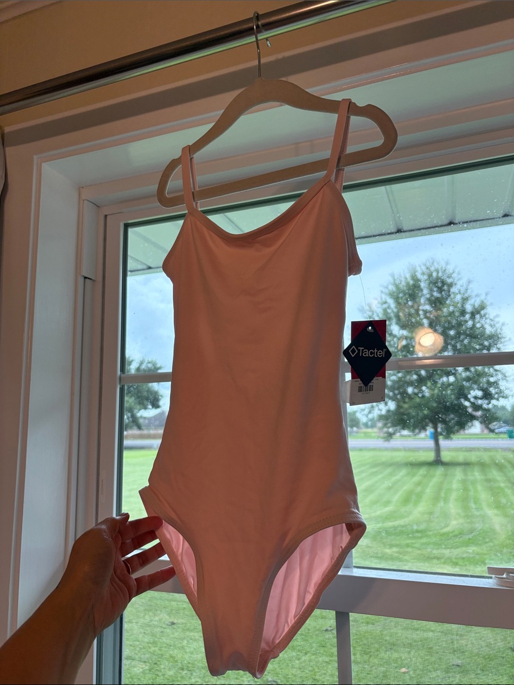 Capezio Light Pink Tactel Dance Bodysuit